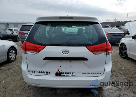 2013 Toyota Sienna from USA, damaged, VIN 5TDZK3DC6DS315122